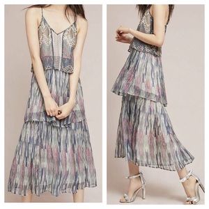 meadow rue anthropologie josie maxi dress